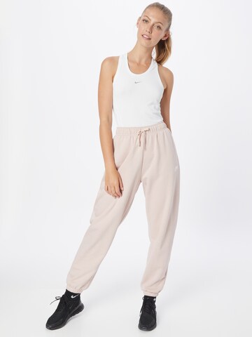 Nike Sportswear Loose fit Trousers in Pink