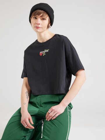 Maglietta 'TLMN VDAY' di CONVERSE in nero: frontale