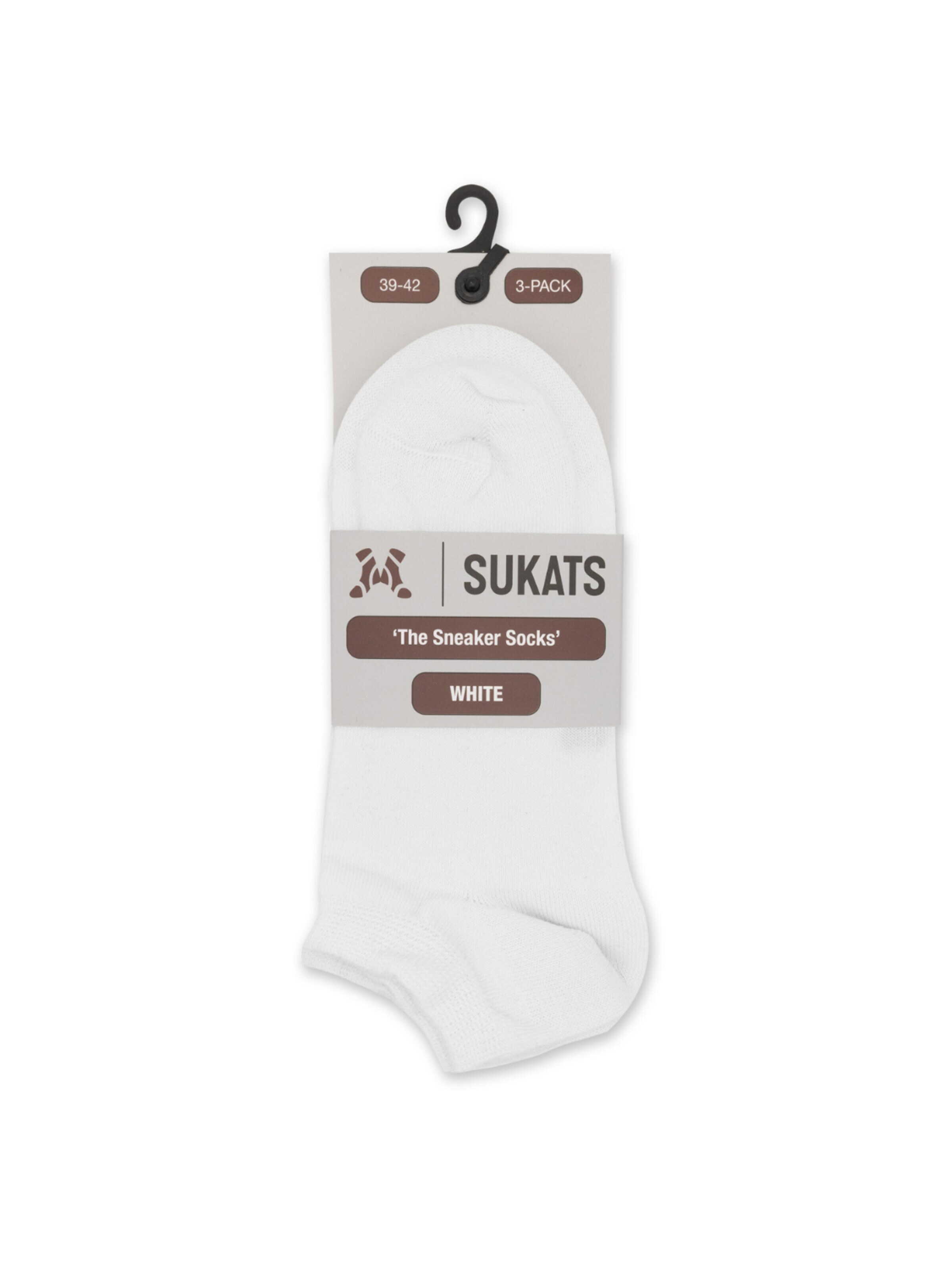 Sukats Ankle socks 'The Sneaker Socks Enkelsokken - 12 Paar' in White