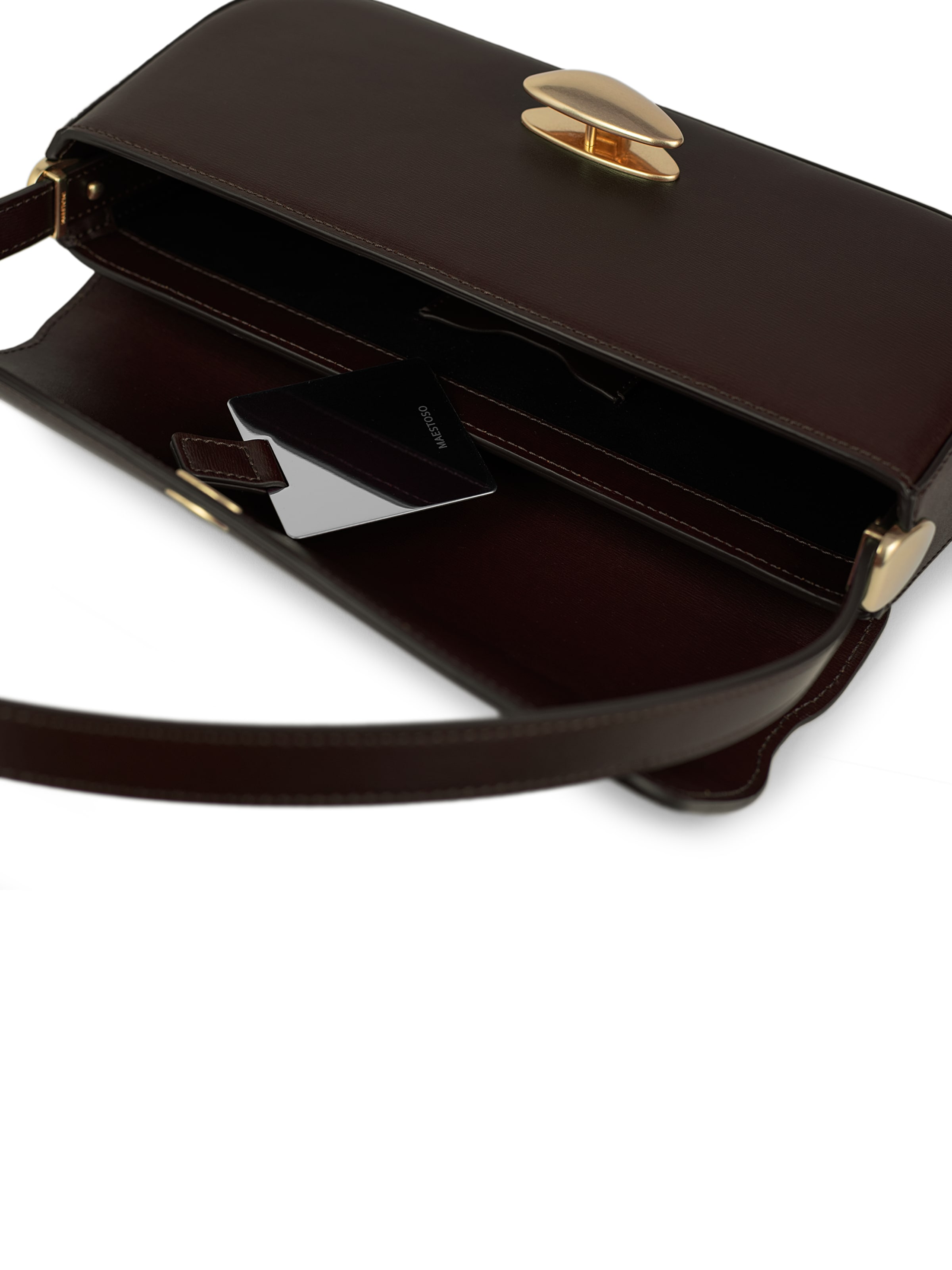 MAESTOSO Handtasche 'Noa Slim'‌‌‌‌‌ in Braun