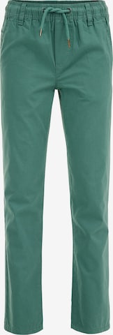 Regular Pantalon WE Fashion en vert : devant