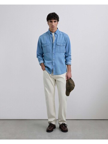 Coupe regular Chemise Scalpers en bleu