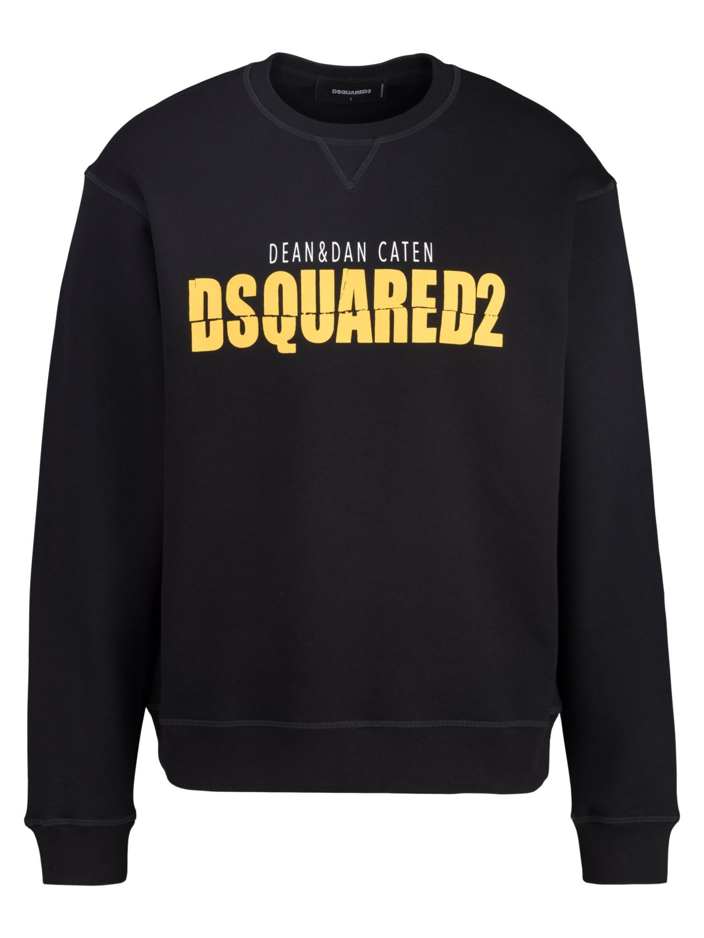 DSQUARED2 Sweatshirt 'Cool Fit' in Zwart: voorkant