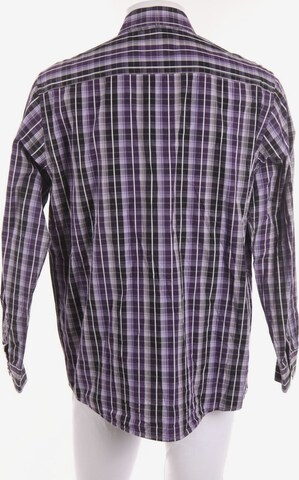 Engbers Button Up Shirt in L in Purple