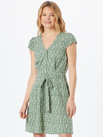 Louche Blousejurk 'CATHLEEN' in Groen: voorkant