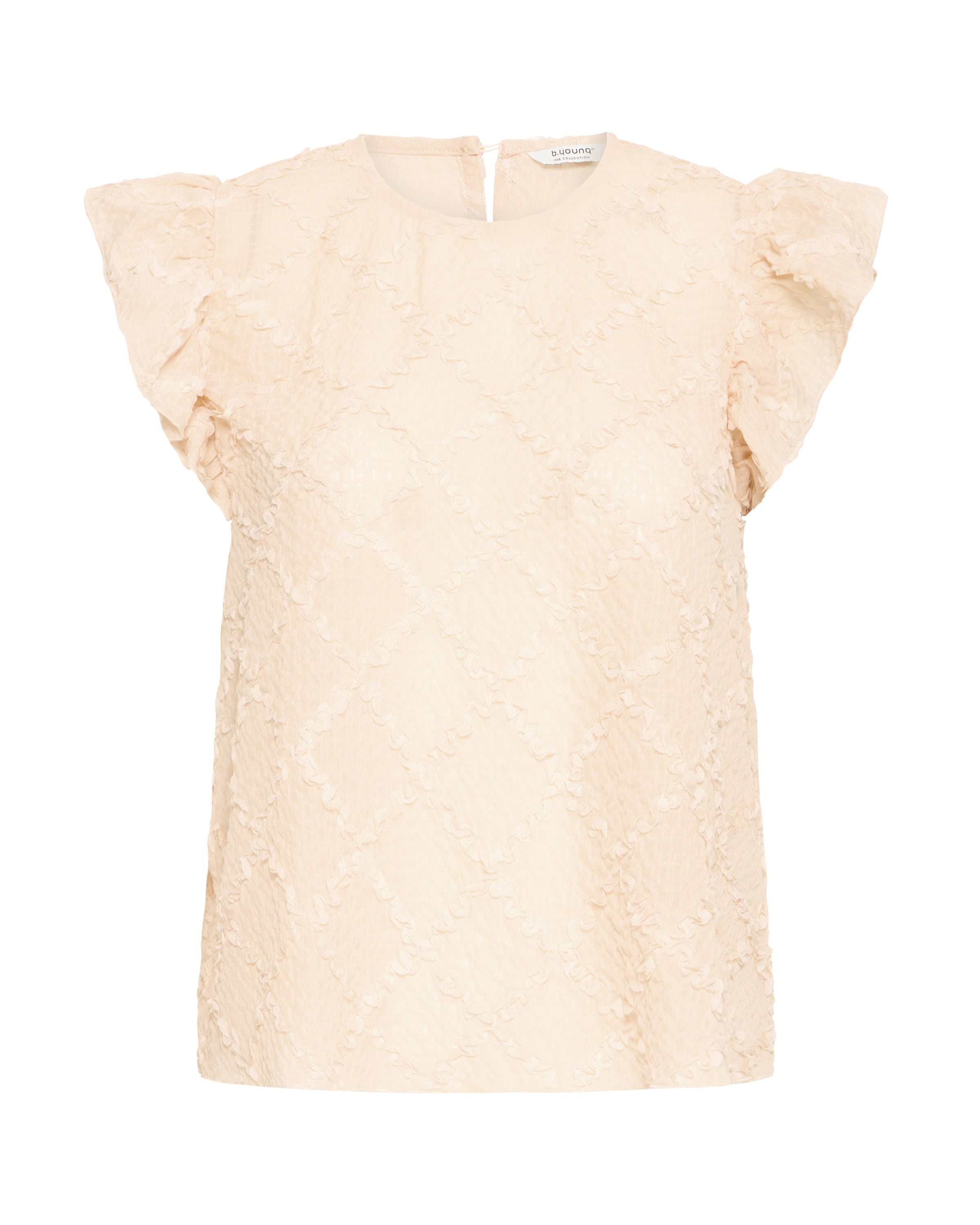 b.young - Blusa en naranja: frente