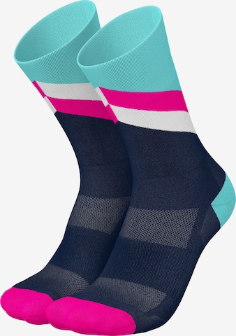 INCYLENCE Athletic Socks 'APEX' in Blue: front