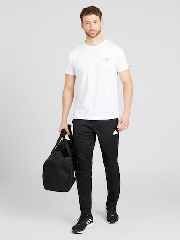 ADIDAS SPORTSWEAR Slim fit Workout Pants 'Tiro' in Black