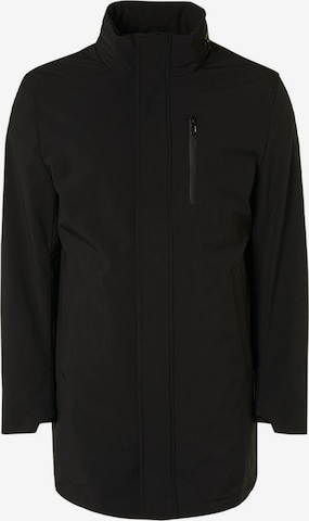 No Excess Performance Jacket in Black: front