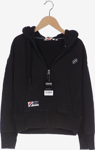 Superdry Kapuzenpullover S in Schwarz: predná strana