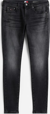 Tommy Jeans - Skinny Vaquero en negro: frente
