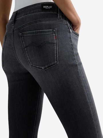 REPLAY - Pierna ancha Vaquero 'FLARE REGULAR WAIST WA534 .000.51A 19C' en negro