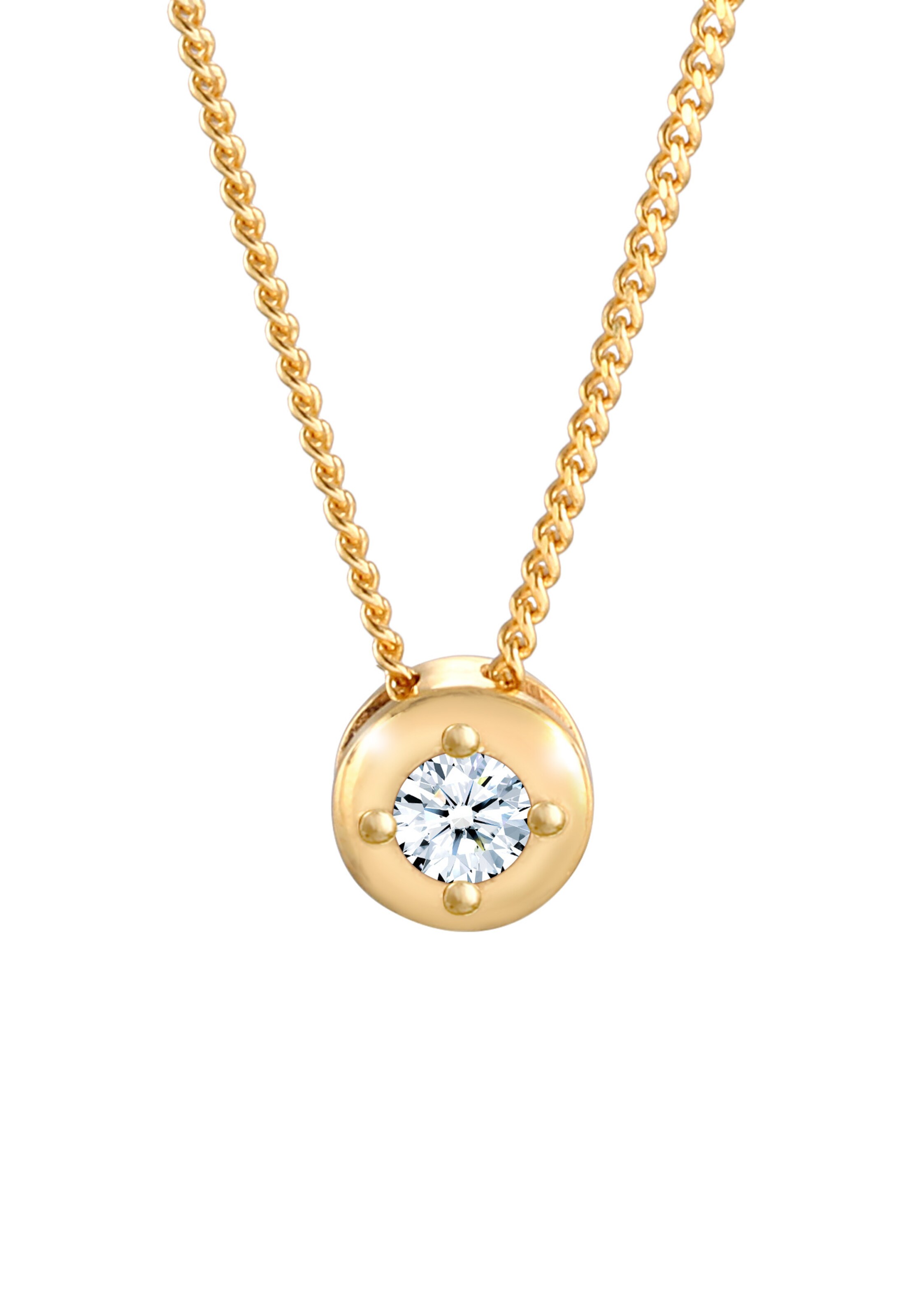Elli DIAMONDS Ketting in Goud: voorkant