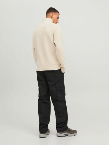 JACK & JONES Pullover 'Filo' in Beige