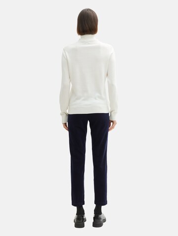 TOM TAILOR Slimfit Broek in Blauw