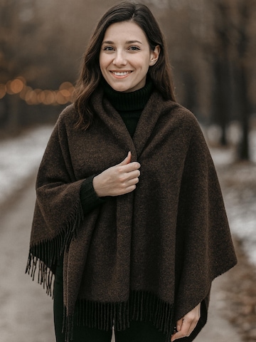 COLLEZIONE ALESSANDRO Cape 'Italia' in Brown