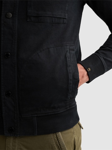 PME Legend Välikausitakki 'Cargo sweat jacket' värissä sininen