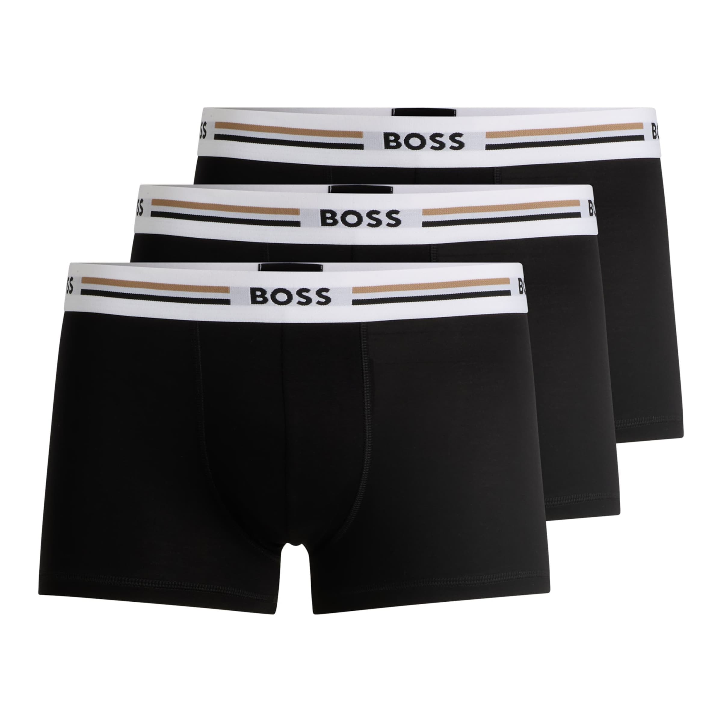 BOSS Boxer shorts in Black: front