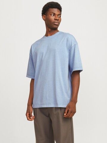Maglietta 'JJECharge' di JACK & JONES in blu: frontale