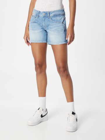 Pepe Jeans Regular Shorts 'Siouxie' in Blau: predná strana