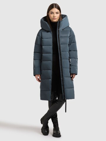 khujo Winter Coat in Blue
