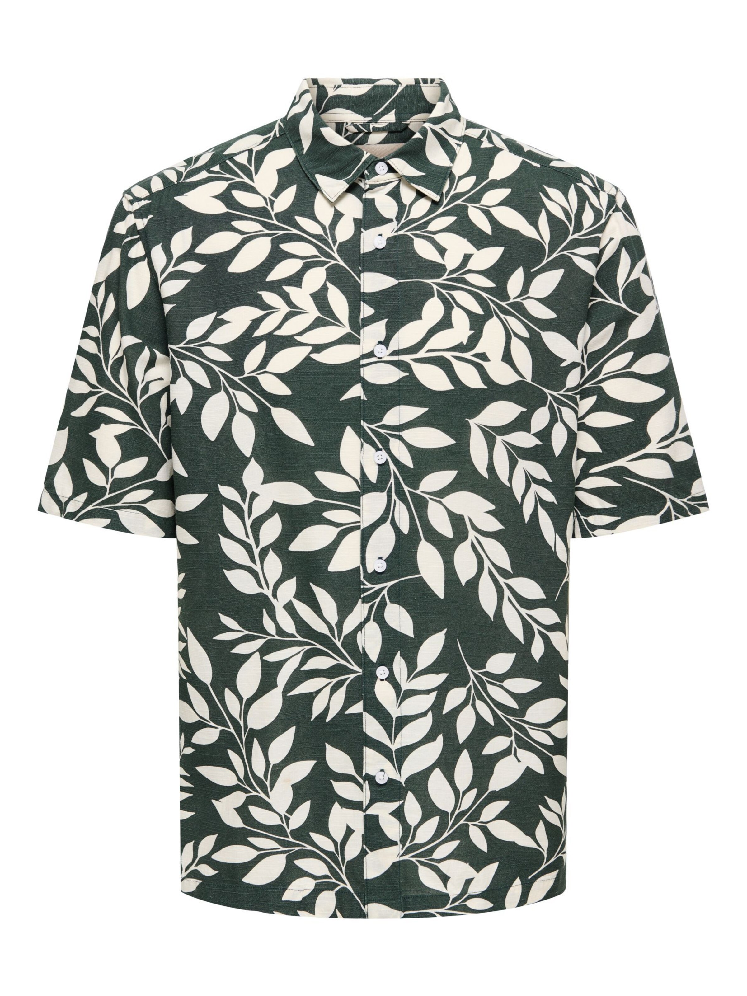 Only & Sons - Camisa 'ONSHarvi' en verde: frente