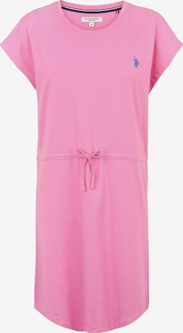 U.S. POLO ASSN. Mekko 'Ida' värissä vaaleanpunainen: etupuoli