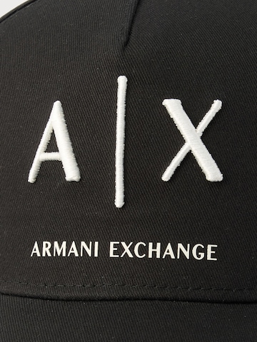 Casquette ARMANI EXCHANGE en noir