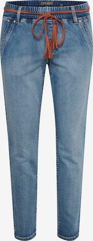 Cream regular Jeans 'Stacia' i blå: forside