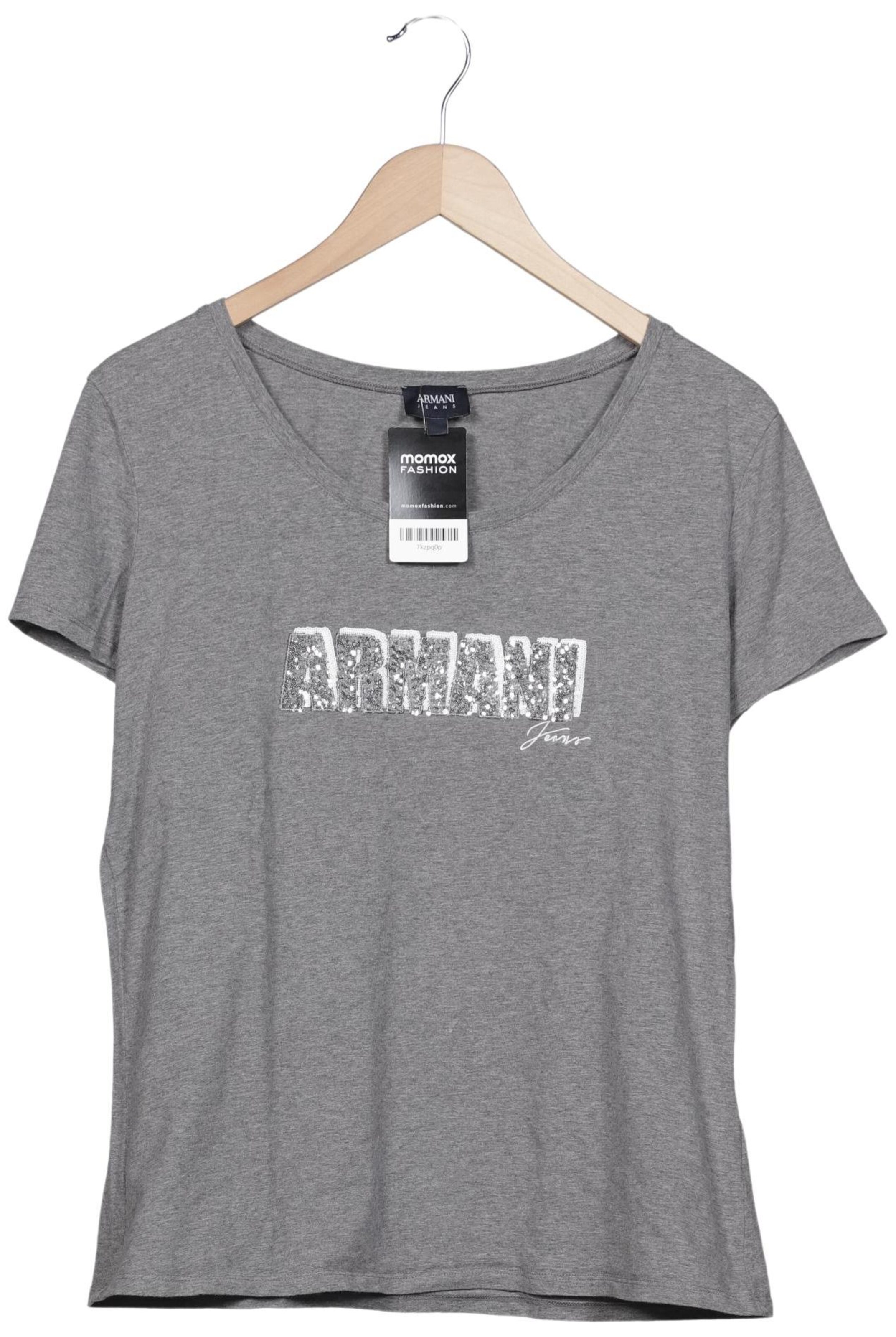 Armani Jeans Top & Shirt in 5XL in Grey: front