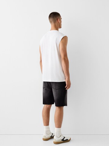regular Jeans di Bershka in nero