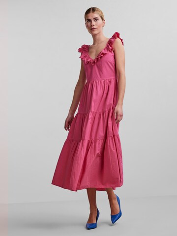 Y.A.S Dress 'WEEP' in Pink