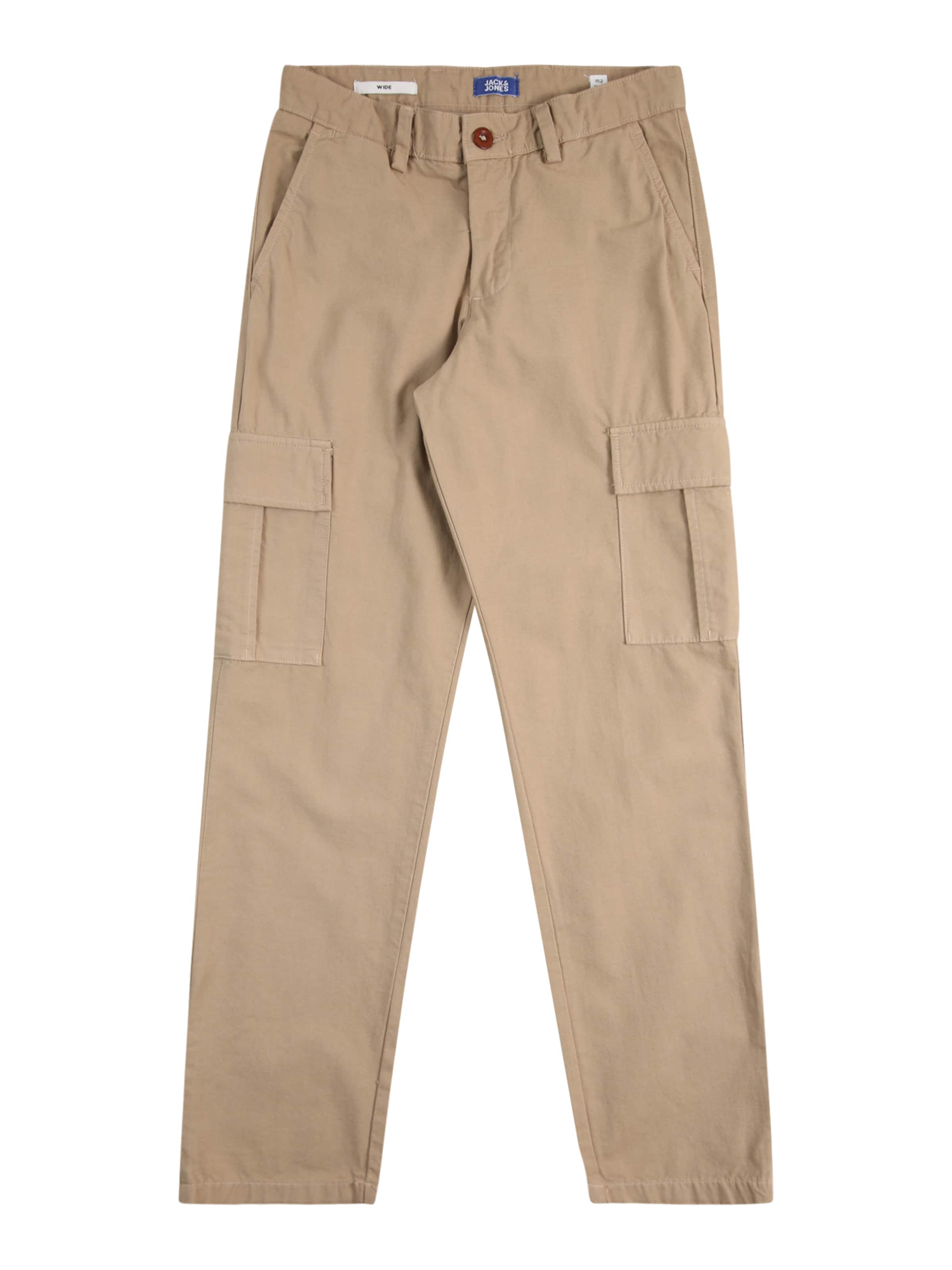 Jack & Jones Junior Regular Pants in Beige: front