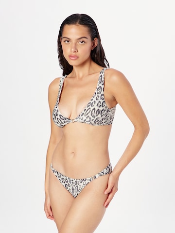 Emporio Armani Triangel Bikini in Beige: predná strana