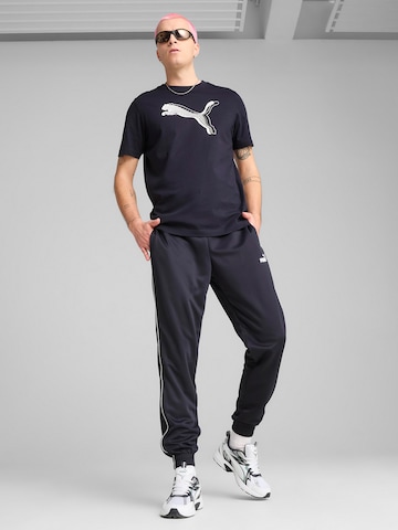PUMA Tapered Sporthose in Blau