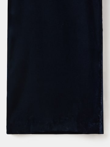 MANGO Bő szár Nadrág 'Combi' - kék