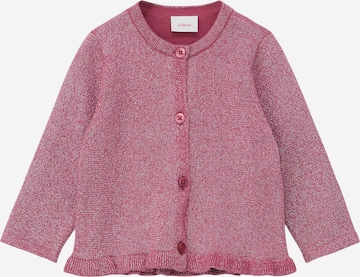 s.Oliver Cardigan i pink: forside