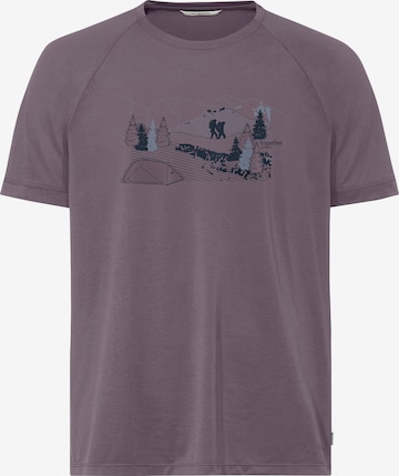 VAUDE Funktionsshirt 'Gleann II' in Lila: Vorderseite