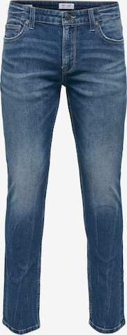 Only & Sons Jeans 'Loom' in Blauw: voorkant