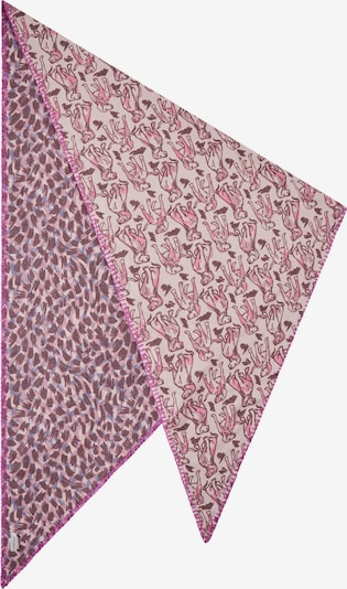 CODELLO Tuch in blau / braun / rosa, Produktansicht