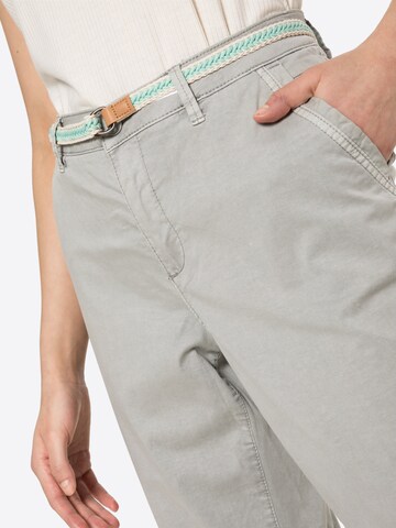 ESPRIT - regular Pantalón chino en gris