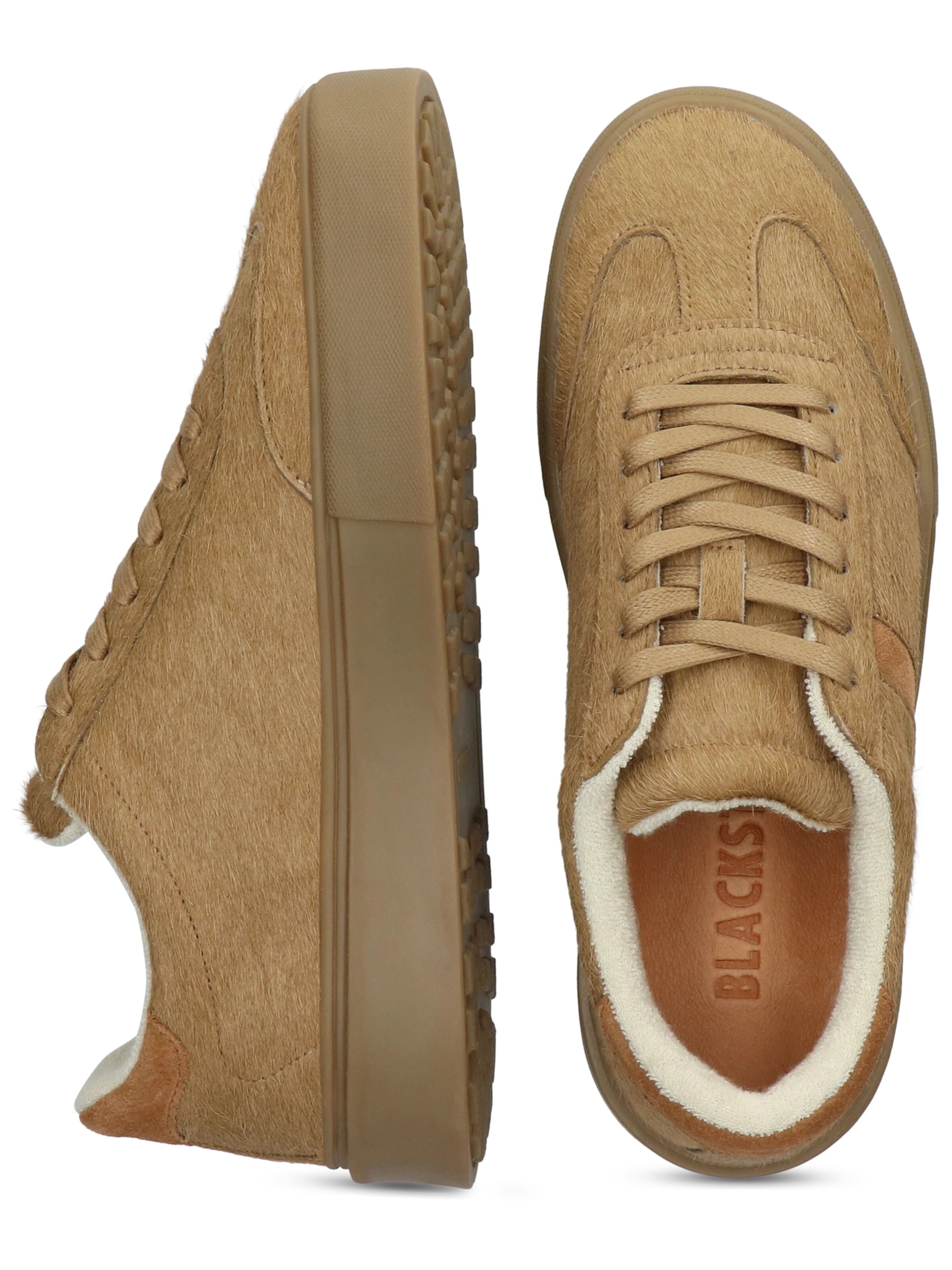 BLACKSTONE Låg sneaker 'QUARTZ AUDEN' i brun