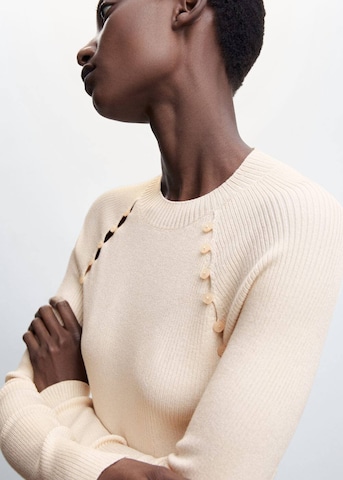 MANGO Pullover in Beige