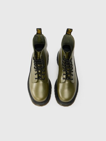 Dr. Martens Šnurovacie členkové čižmy '1460 Pascal' - Zelená