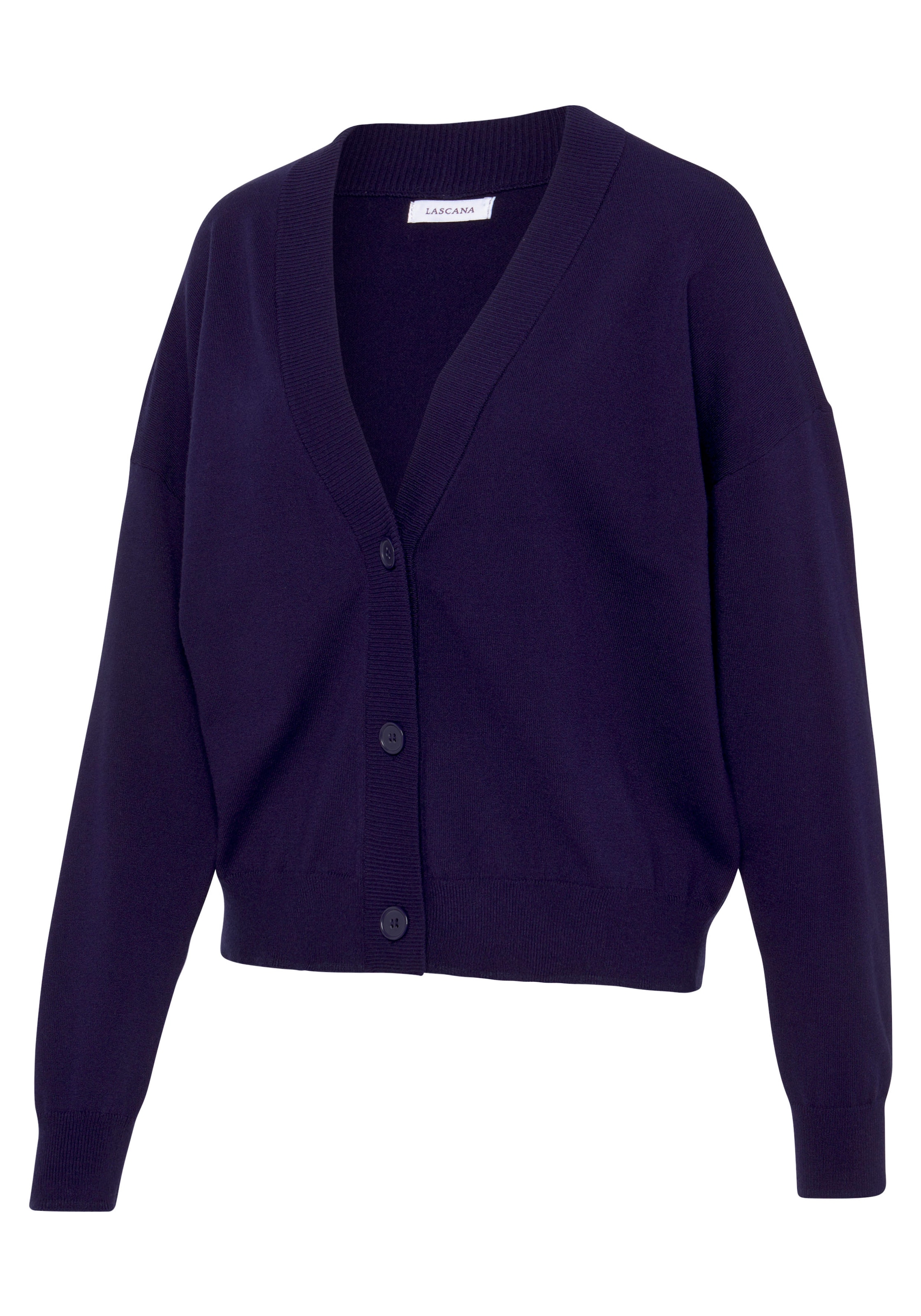 mėlyna LASCANA Kardiganas