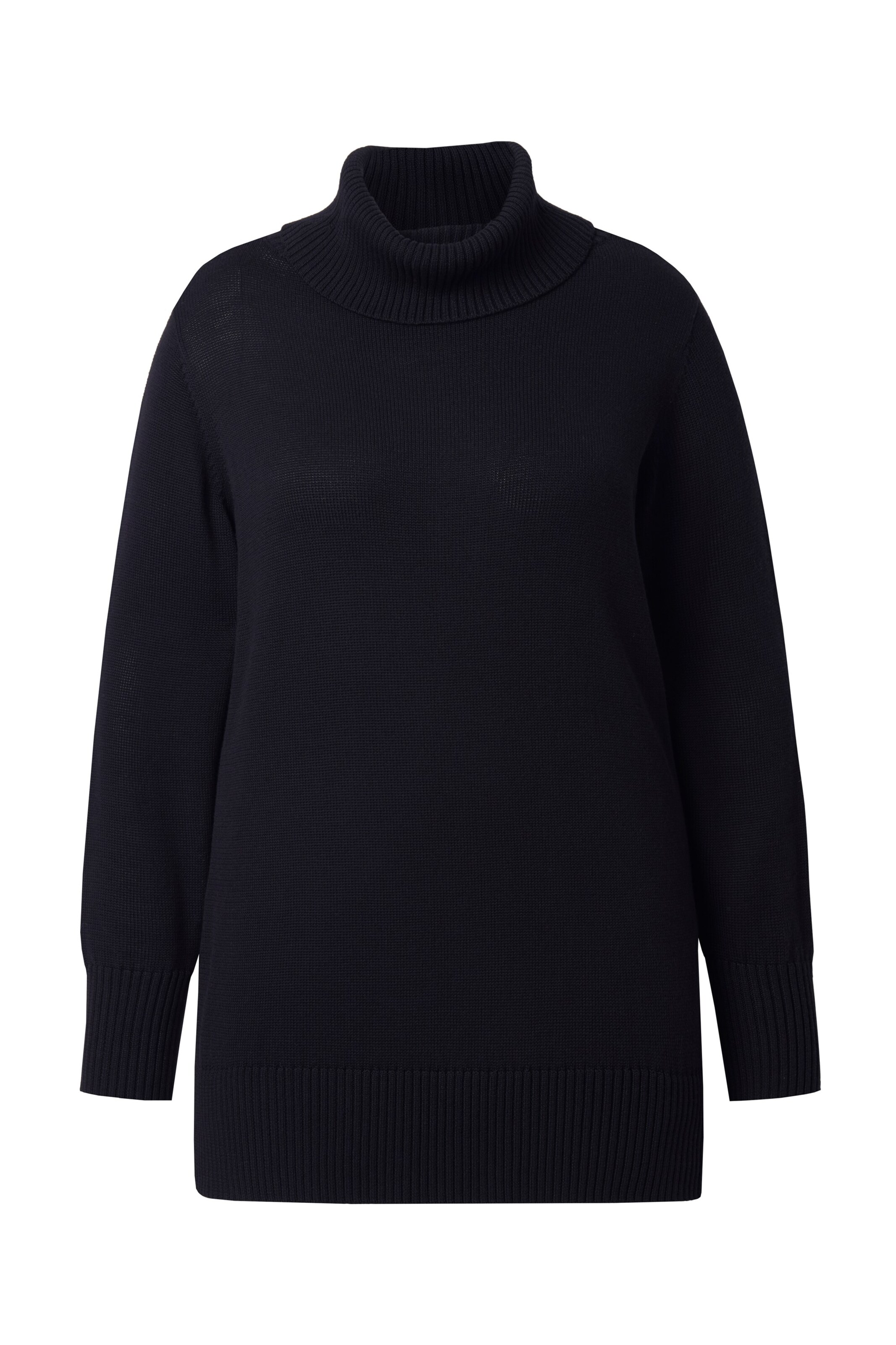 MIAMODA Sweater in Black: front