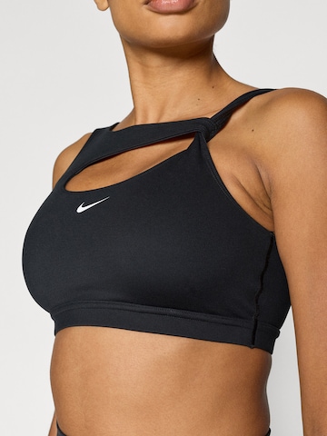 NIKE Μπουστάκι Αθλητικό σουτιέν 'One' σε μαύρο
