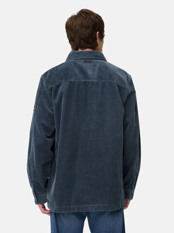 CAMEL ACTIVE Cord Overshirt mit Druckknöpfen in Blau
