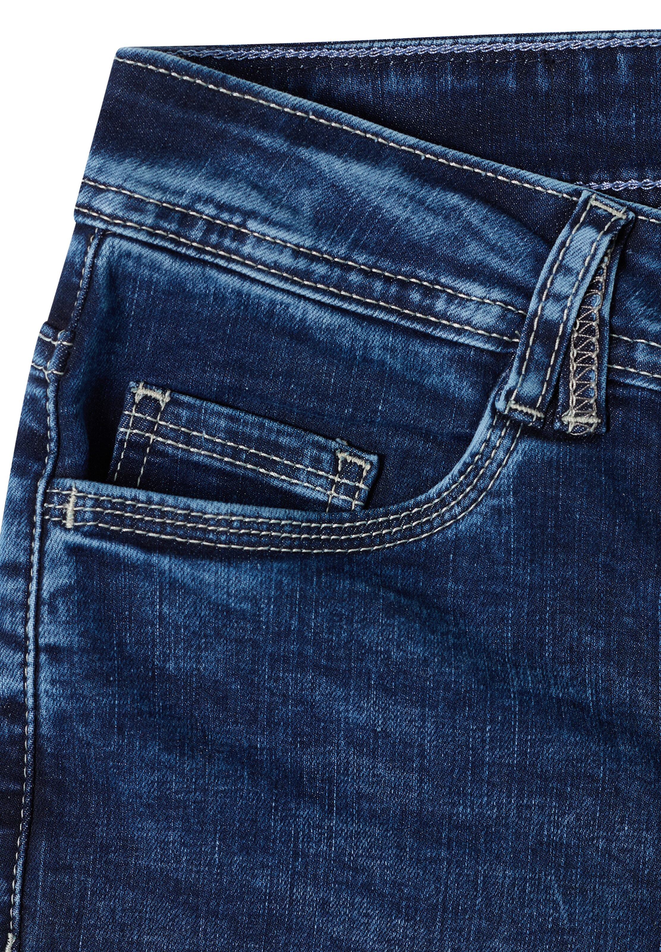 CECIL Slimfit Jeans in Blau
