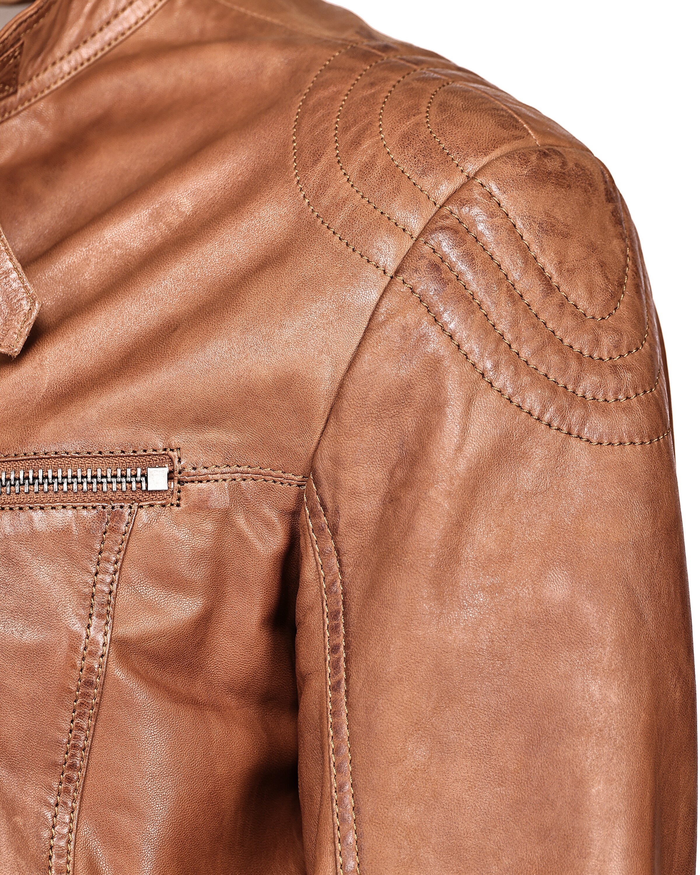 MUSTANG Between-season jacket ' 31021312 ' in Brown